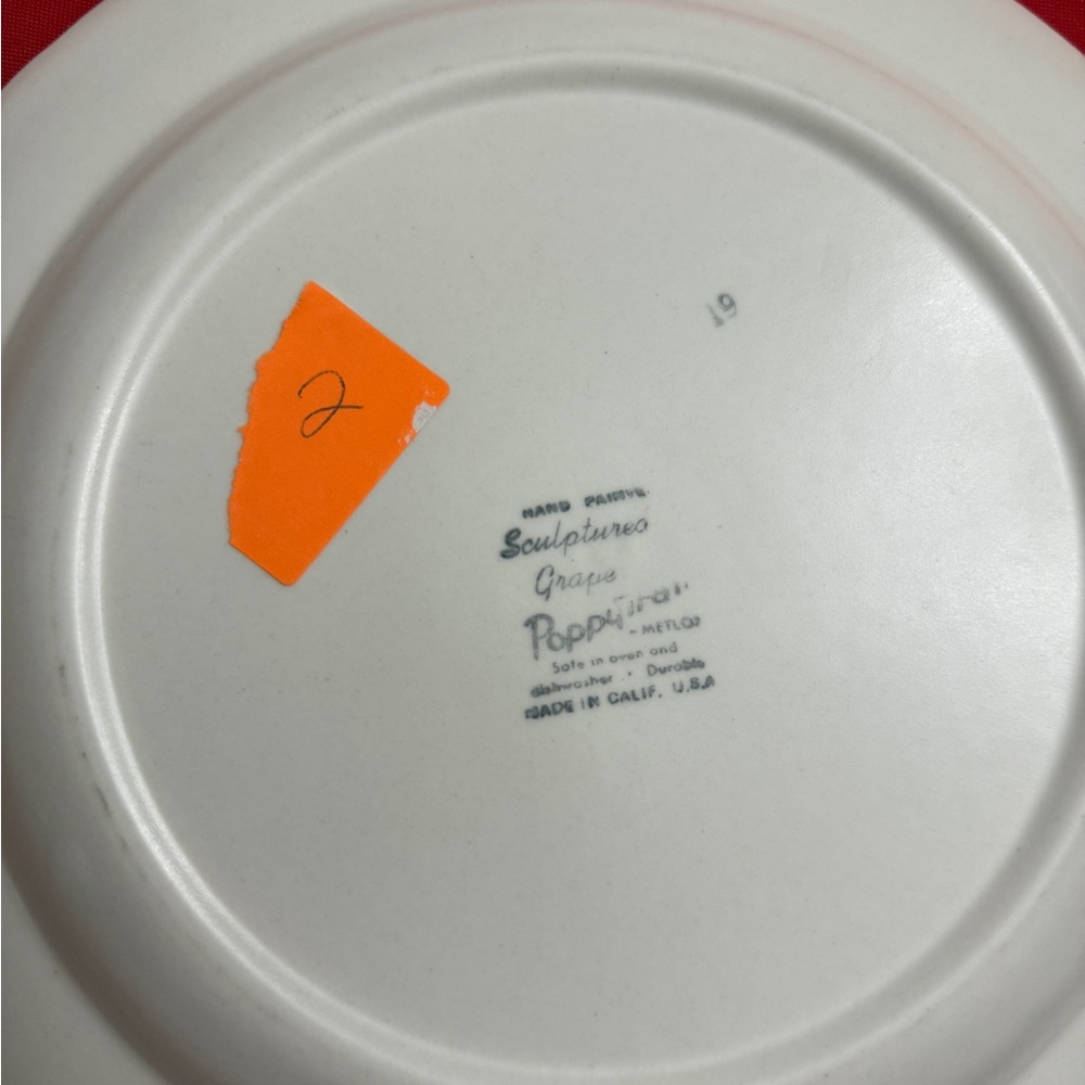 Metlox Poppytrail Dinner Plate - Picture 3 of 3